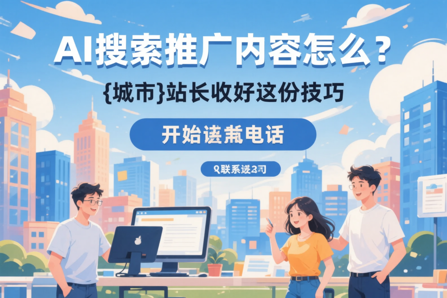 AI搜索推广内容怎么写?南昌站长收好这份技巧