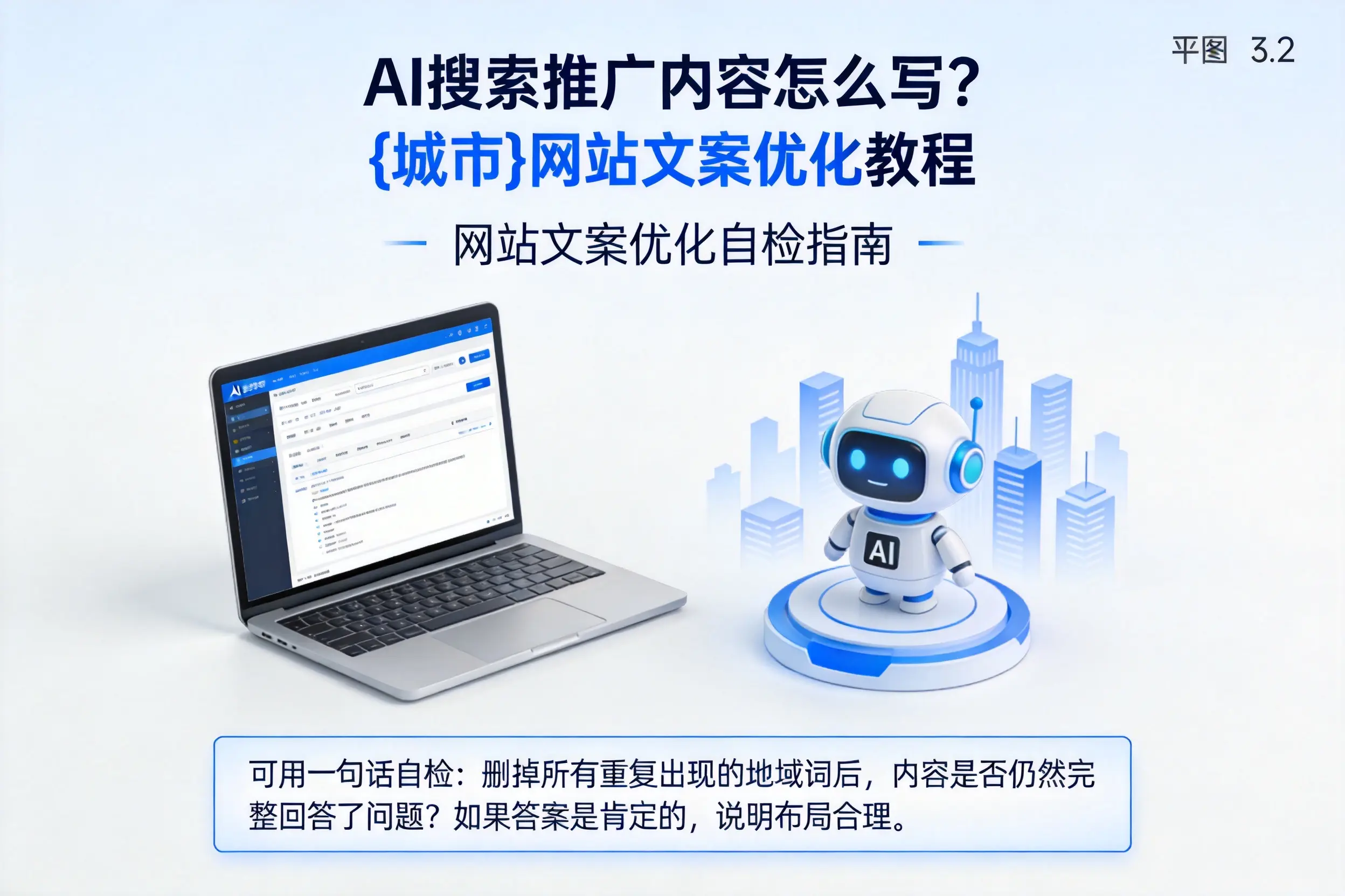 AI搜索推广内容怎么写?南昌网站文案优化教程
