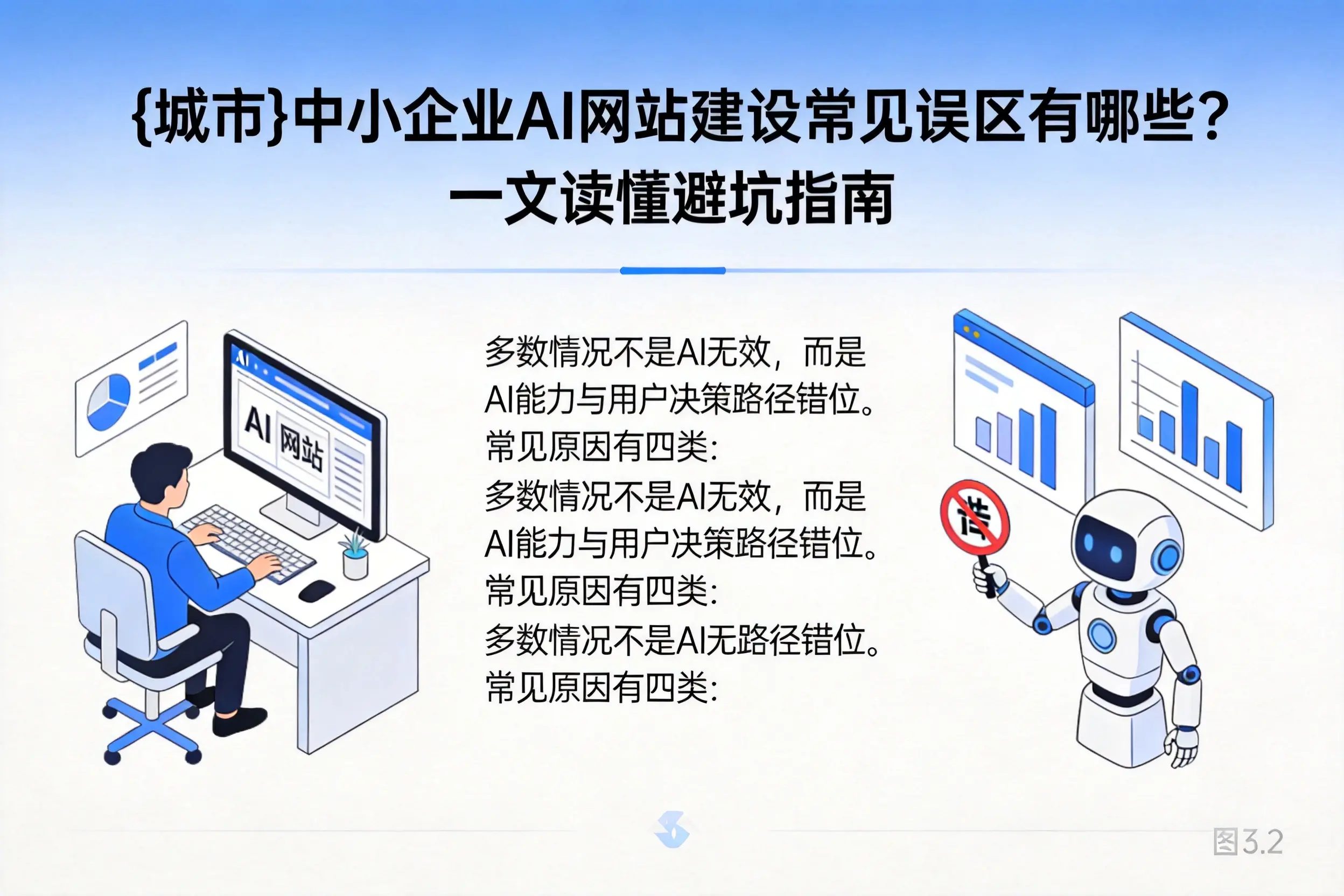 南昌中小企业AI网站建设常见误区有哪些?一文读懂避坑指南
