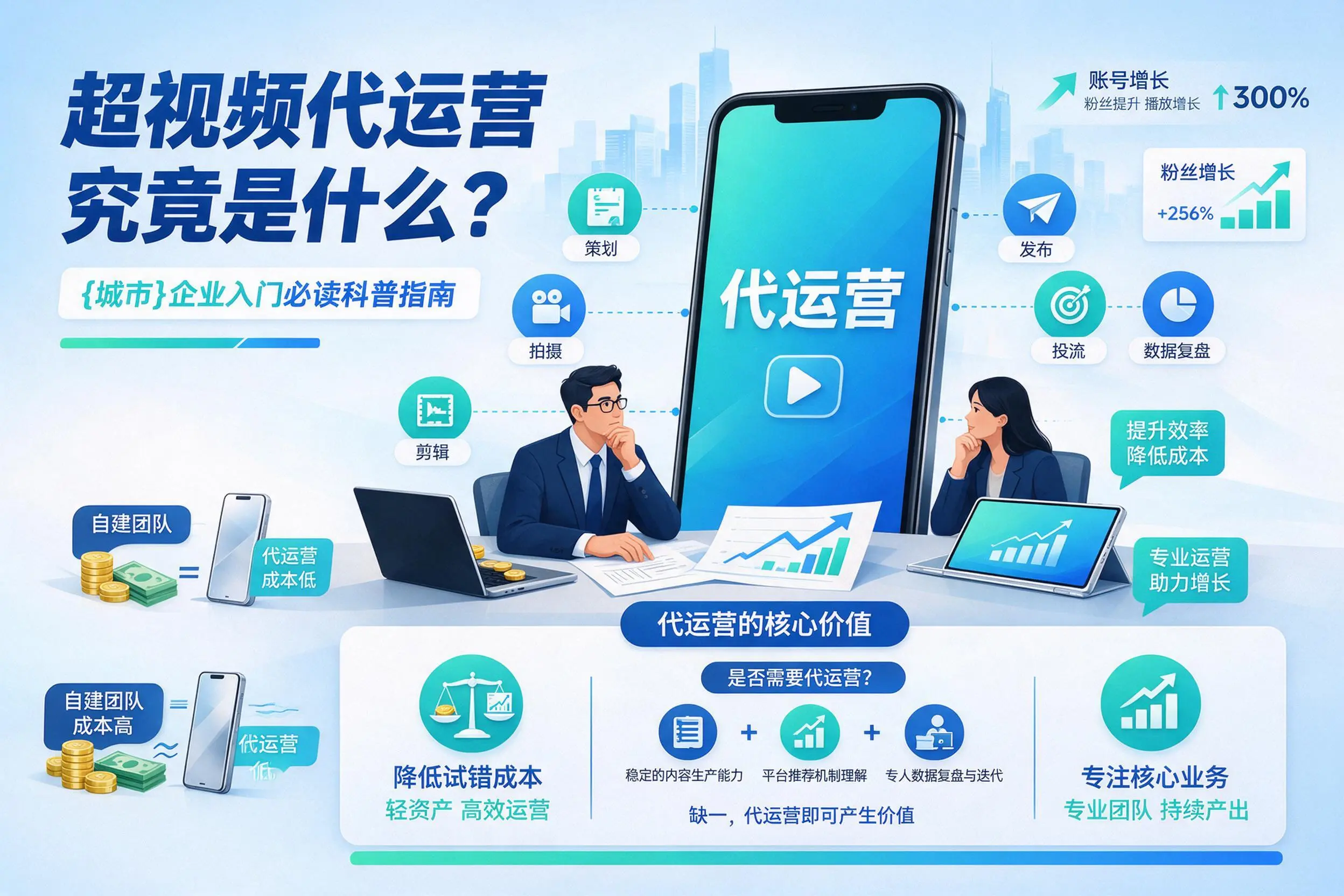 短视频代运营究竟是什么?南昌企业入门必读科普指南