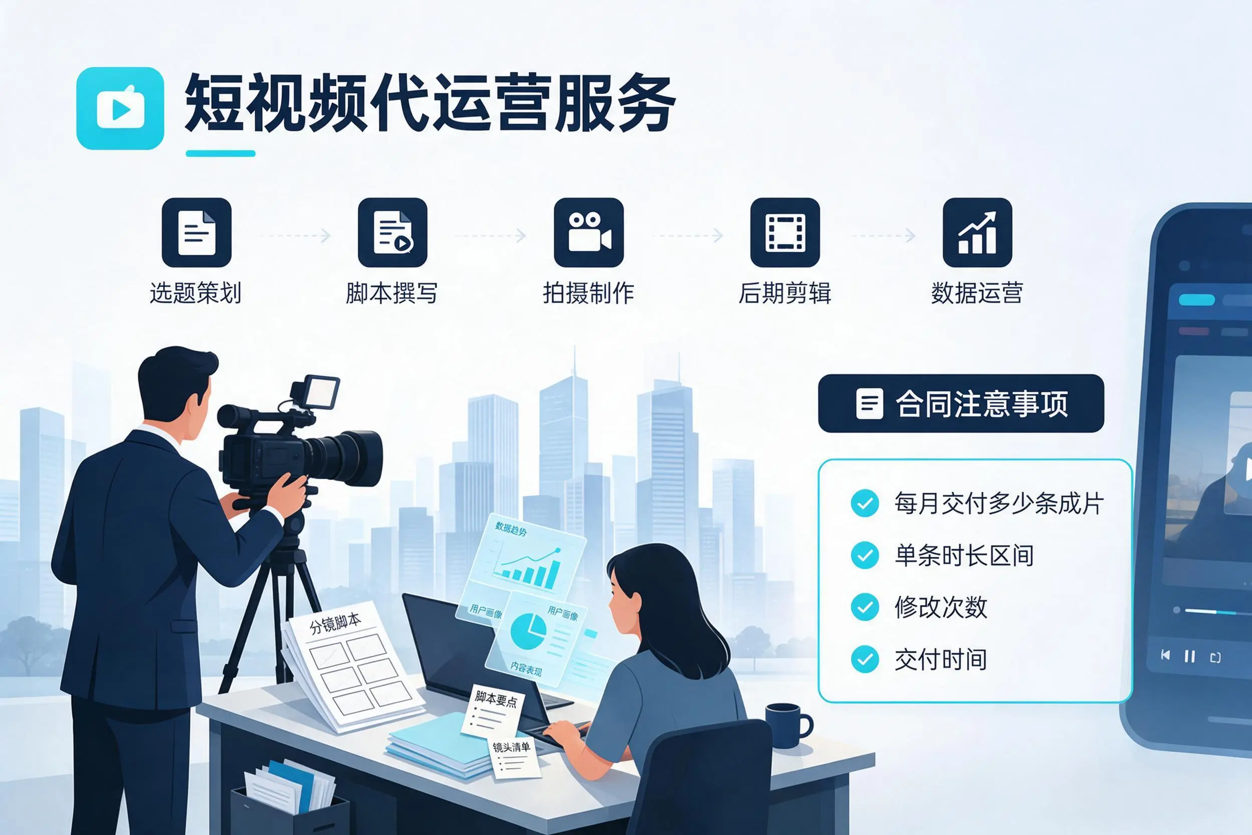 短视频代运营包含哪些服务?南昌企业常见问题科普