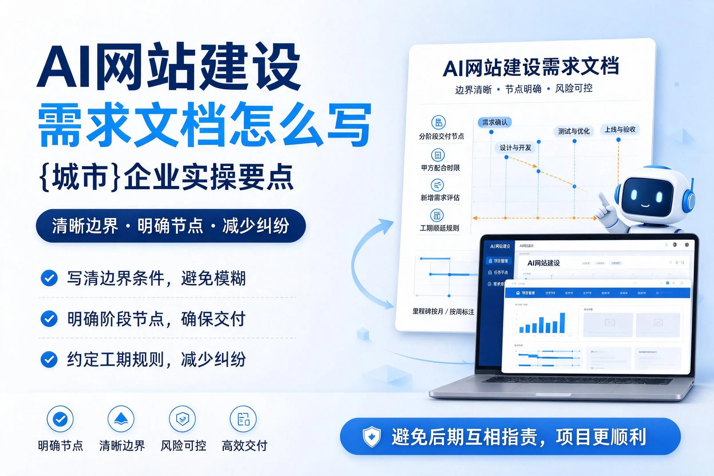 AI网站建设需求文档怎么写,南昌企业实操要点