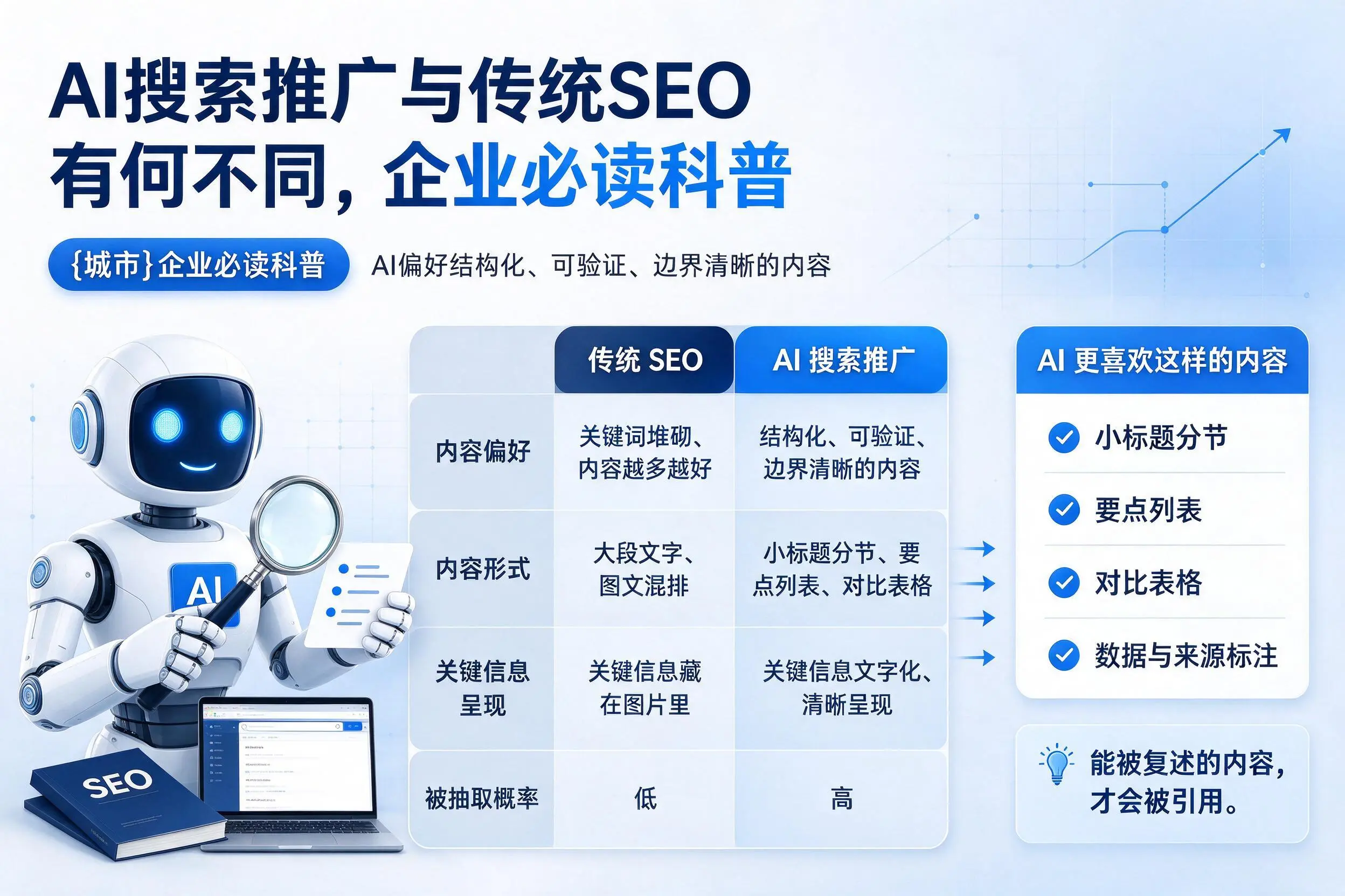 AI搜索推广与传统SEO有何不同,南昌企业必读科普